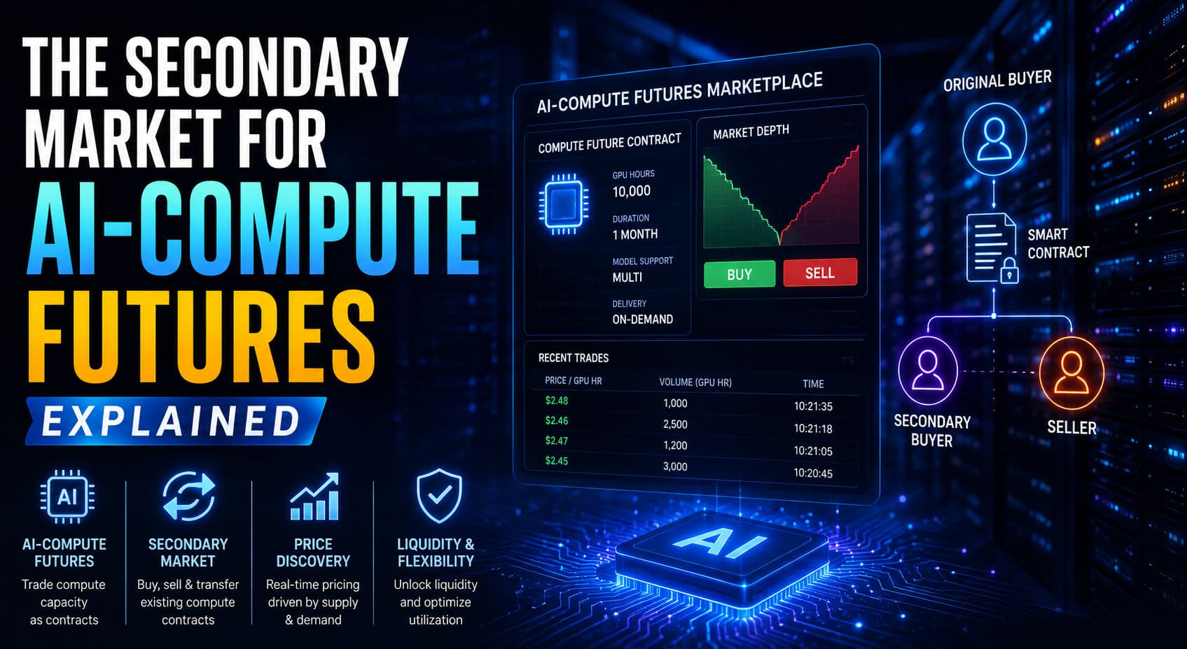 The Secondary Market for AI-Compute Futures Explained